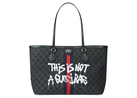 gucci graffiti bag|gucci balenciaga bag.